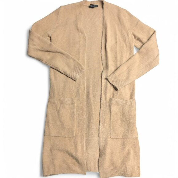 F21 Soft Taupe Cardigan - Picture 1 of 3